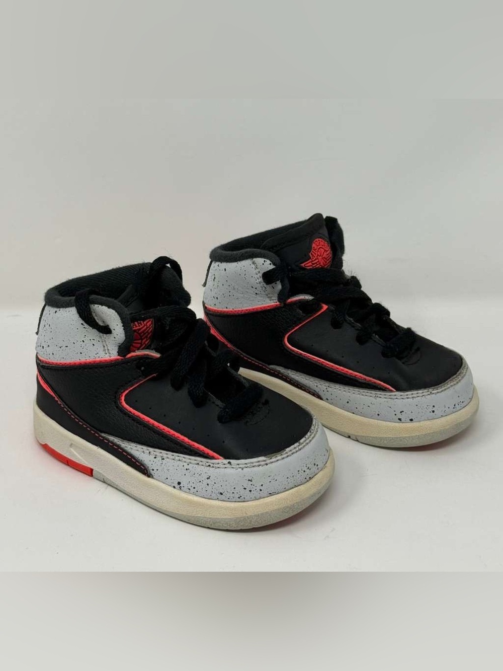 Nike Air Jordan 2 Retro Infrared Toddler Sneakers Size 5C shoes 395720-023